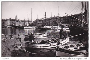 RP, SAINT-TROPEZ (Var), France, 1920-1940s; Le Port, Boats