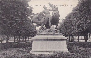 Belgium Brussels Monuments Druxelles Les Chevanux De Marly