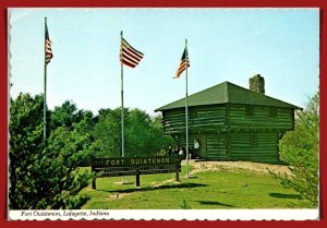 Indiana,  Lafayette - Fort Ouiatenon - [IN-084X]