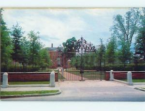 Unused Pre-1980 RESTORATION OF TRYON PALACE New Bern North Carolina NC r9072