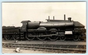 RPPC  Great Western Railway LORD BARRYMORE Railroad Train  Real Photo Postcard