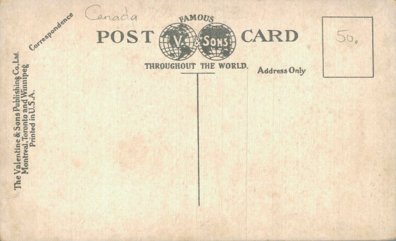 Canada Aero Cable Niagara Falls Vintage Postcard 07.61