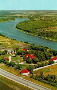 Canada Winnipeg Aerial View Of Lower Fort Garry