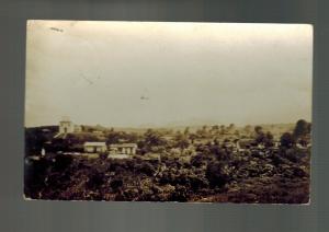 1922 Jalapa Veracruz Mexico Real Picture RPPC Postcard Cover to Brazil City View