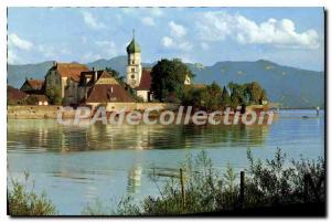 Modern Postcard Halbinsel WASSERBURG Bodensee