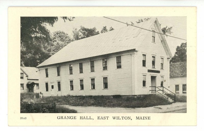 ME - East Wilton. Grange Hall