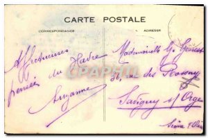 Old Postcard Le Havre The Heve Cliff and Beach