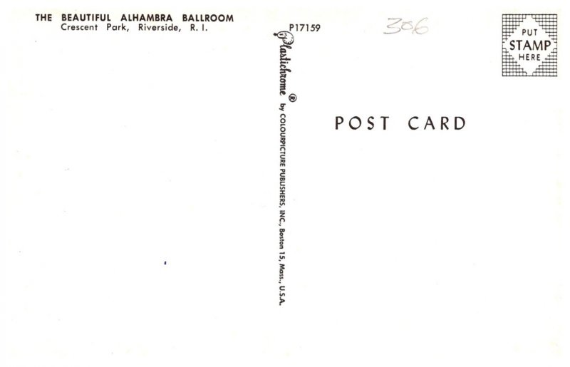 Rhode Island  Crescent Park , Alhambra Ballroom