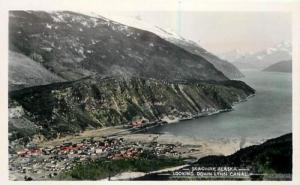 SKAGWAY, ALASKA Looking Down Lynn Canal 9877 postcard