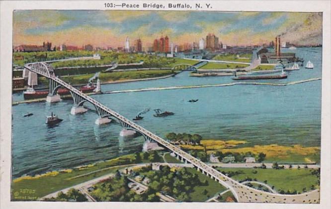 New York Buffalo The Peace Bridge