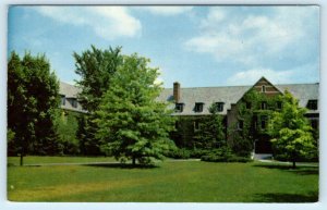 MICHIGAN STATE COLLEGE, East Lansing ~ MASON-ABBOT HALL Men's Residence Postcard