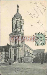 Postcard Old Rennes Eglise Notre Dame