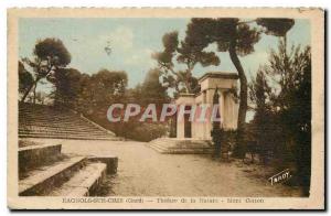 Old Postcard Bagnols sur Ceze Gard Theater of Nature Mount Cotton