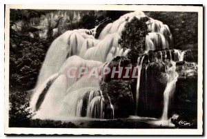 Postcard Ancient Caves of Baume les Messieurs Jura. Cascade Tuffs