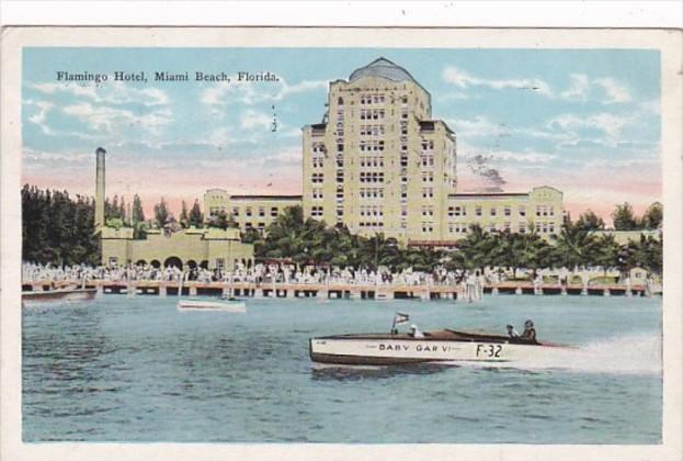 Florida Miami Beach Flamingo Hotel 1927