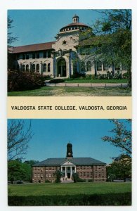 Postcard Valdosta State College Valdosta Georgia Admin. Bldg Standard View Card