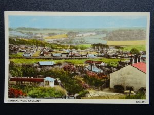 Wales Flintshire GRONANT showing Caravan Site c1930's Postcard by Marimex Ltd