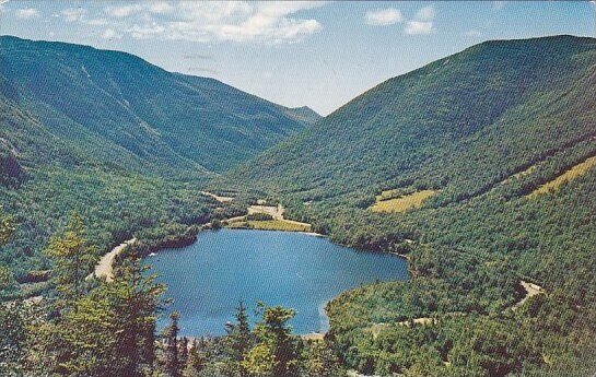 Echo Lake From Artists Bluff Franconia Notch New Hampshire 1965