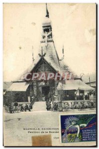 Old Postcard Marseilles Colonial Exhibition Pavilion Phenix Brasserie Thumbnail