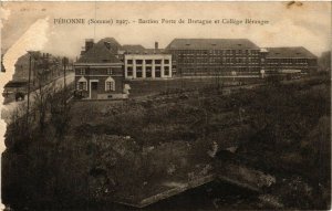 CPA PERONNE - Bastion Porte de Bretagne et College Beranger (514819)