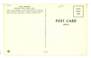 WY - Cody. Sheridan Street ca 1967