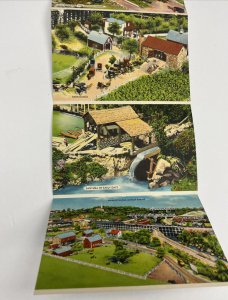 AAA Greetings from Roadside  America Recommended Attractions Postcard Folder