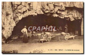 Royat Old Postcard Cave TOP washers