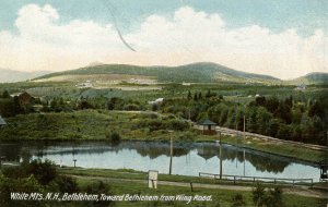 NH - Bethlehem. Toward Bethlehem from Wing Road