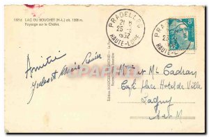 Old Postcard Lac du Bouchet H L Landscape at the Chalet