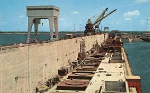USA - Canada: Moses-Saunders Power Dam Construction, St Lawrence River Seaway