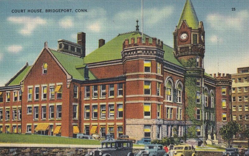 BRIDGEPORT, Connecticut, 1930-1940s; Court House