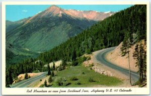 M-85193 Red Mountain as seen from Berthoud Pass Highway U S 40 Colorado