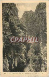 Old Postcard Amelie baths Mondoni the LL Gorge