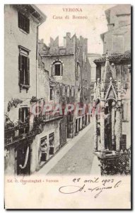 Italia - Italy - Italy - Verona - Casa di Romeo - Old Postcard