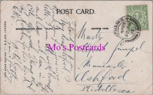 Genealogy, House History Postcard - Muncaster, Ashford, Middlesex GL2453