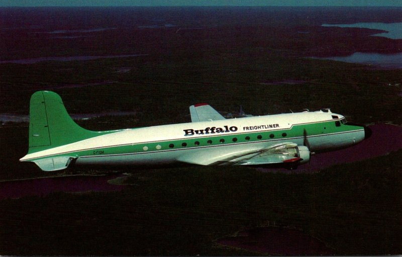 Buffalo Airways Douglas DC-4 Northwest Of Yellowknife