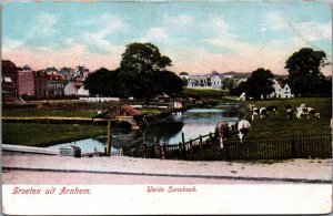 Netherlands Arnhem Weide Sonsbeek Vintage Postcard 09.30