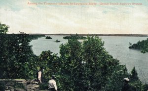 Canada Among Thousand Islands St Lawrence River Grand Trunk Railway System 07.02