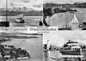 BG1037 ship bateaux gruss aus friedrichshafen bodensee   CPSM 14x9.5cm germany