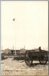 CAMP PHILLIPS KS STATION RETREAT ANTIQUE REAL PHOTO POSTCARD RPPC