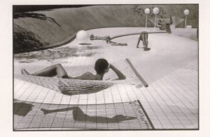 Var Provence France in 1970s Press Ups Swimming Pool Award Postcard