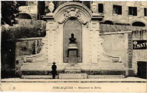 CPA Forcalquier Monument de Berluc (922114)