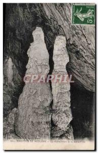 Old Postcard Reclere Caves The beautiful mother and beautiful daughter