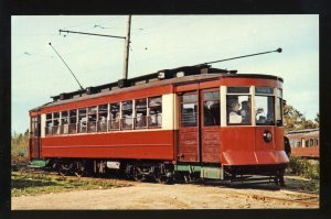 Kennebunkport, Maine/ME Postcard, Seashore Trolley Museum, Red Rocket #225