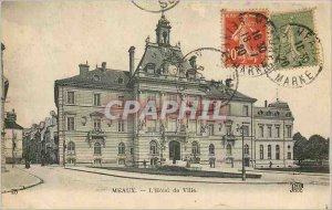 Old Postcard Meaux Town Hall