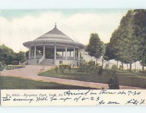 Pre-1907 PARK SCENE York Pennsylvania PA hp9629