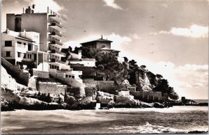 Spain Palma de Mallorca Hotel Cala Mayor Vintage RPPC C165