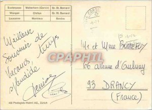 Postcard Modern Switzerland