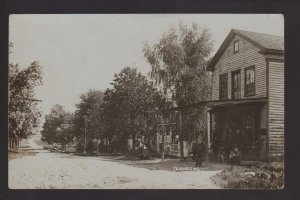 Fairville NEW YORK RPPC 1909 GENERAL STORE nr Sodus Newark Rochester TINY TOWN!