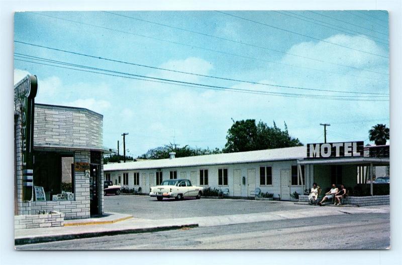 Postcard FL Key West El Prado Motel c1950's E21